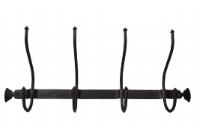  Door Hook Hanger Heavy Duty Stainless Steel Coat Rack Long Arms for Hanging Towel Clothes Robes Bag Purse Bathroom Bedroom
